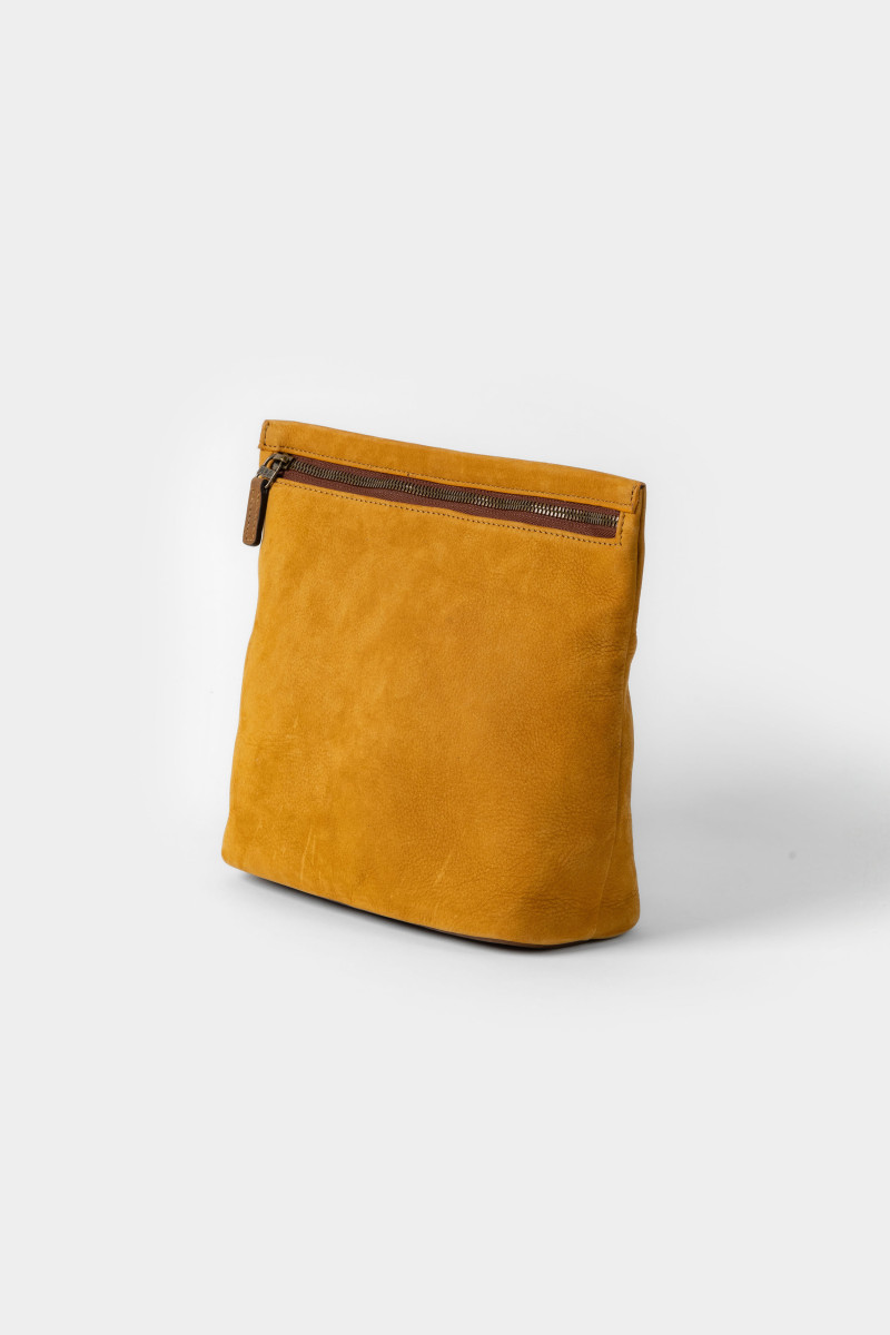 Large Reclaimed Zipper Pouch | Functional & Stylish Storage